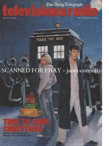 DAVID TENNANT BILLIE PIPER DOCTOR WHO TELEVISION & RADIO MAGAZINE 24-30 Dec 2005 - Imagen 1 de 1
