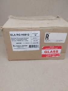 Vintage Leuchte - Einbauleuchte Emerg Gimbal Metall Lampenkopf 8W, 12V Par36 weiß - Bild 1 von 6