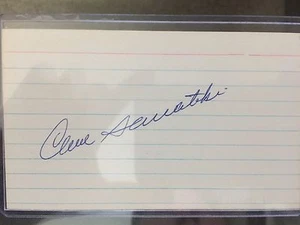 Carl Satawski autograph index card 3x5 PSA Braves Phillies Cardinals d 1991 - Picture 1 of 2