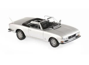 PEUGEOT 504 CABRIOLET - 1977 - SILVER METALLIC	940112130 MAXICHAMPS  1:43  New! - Picture 1 of 1