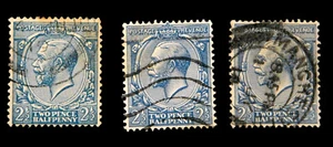 Great Britain / 1910-13 / King George V / Used / 2 1/2 Pence / SC163 /One Stamp - Picture 1 of 1