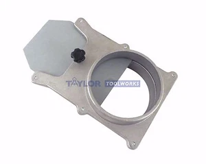Válvula de corte de puerta de explosión de aluminio fundido de 3" autolimpiable para colector de polvo ABG3 - Imagen 1 de 2