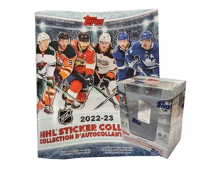 Topps NHL 2022/23 Hockey Sticker – 1x STICKERALBUM + 1x DISPLAY - Picture 1 of 1