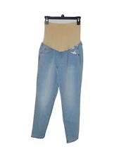 Maternity Jeans 6 Mat Over Belly Band New A Glow Motherhood