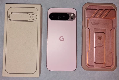 Google Pixel 9 Pro XL Smartphone 256GB, Rose Quartz, Unlocked - Image 1 of 4