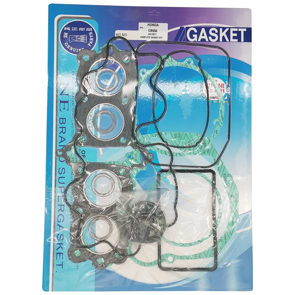 Juego de juntas de motor de extremo superior para Honda CB500 CB500K CB550 CB550F CB550K 1971-1978 Foto 1 de 4