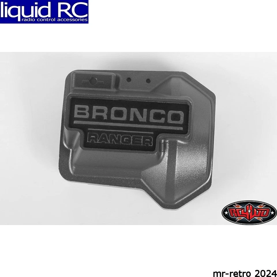 RC4WD VVV-C0482 Aluminum Diff Cover for TRX-4 79 Bron Ranger XLT (Grey) - Image 1 of 1