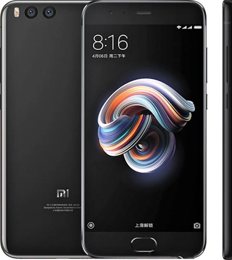 FOR PARTS - Xiaomi Mi Note 3 128GB Black (FACTORY UNLOCKED) 5.5" FHD 6GB Ram - Image 1 of 2