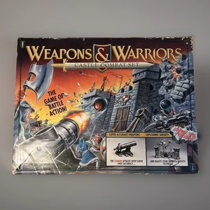Pressman Weapons & Warriors Castle Combat Board Game - 9703 Vintage As Is - Picture 1 of 12
