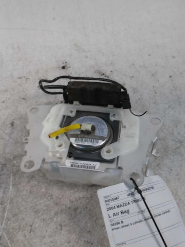 Air Bag Driver Wheel 6 Cylinder Leather Fits 01-04 MAZDA TRIBUTE 412090 — 第 1/4 张图片