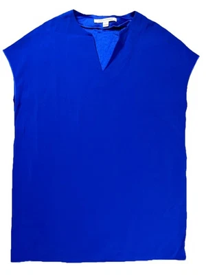 Vestido para mujer Diane Von Furstenberg Kora azul talla S sin mangas pulóver bolsillos Foto 1 de 4