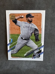 2021 Topps Series 2 #424 German Marquez Colorado Rockies - Bild 1 von 3