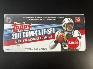 2011 Topps NFL Football Complete 440 Card Factory Sealed Unopened Set - Picture 1 of 3