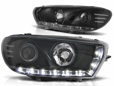 Kit fari a led neri per Vw Scirocco 08-04.2014 - Immagine 1 di 2
