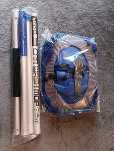 Car Wash Mop Blue With Pole And Mitt - Picture 1 of 4