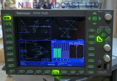 Tektronix 7020 HDSDI / SDI waveform vectorscope  (SD, HD, DPE, ALOG) - Image 1 of 4