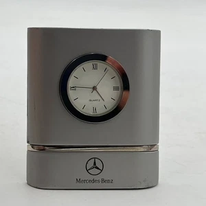 VTG MERCEDES BENZ DESK CLOCK  dealer promo giveaway gift needs battery - Picture 1 of 7