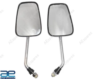 Juego de espejos retrovisores cromados para scooter Vespa PX LML 4 tiempos - Imagen 1 de 9