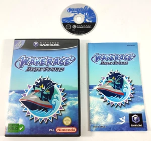 GameCube Game Wave Race Blue Storm With Manual Fast Shipping And Tracking - Picture 1 of 2