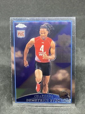 DEMETRIUS BYRD 2009 Topps Chrome Football Rookie RC #TC142 CHARGERS - Image 1 of 2