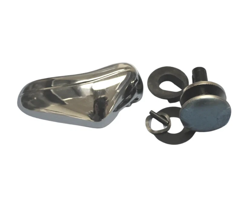 Chevy/GMC 1968-1979: manija de ventana de ventilación (se adapta al lado derecho, cromo) - cada una Foto 1 de 1