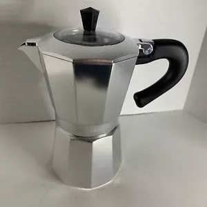 Primula Classic Espresso- und Kaffeemaschine mit Herdplatte, Mokkakanne 1,25 Tassen, silber - Bild 1 von 16