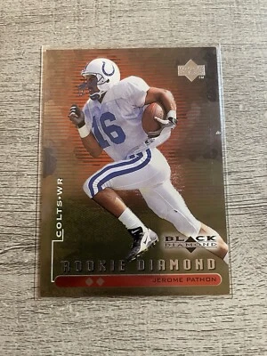 1998 Upper Deck Black Diamond Edition Double /2500 Jerome Pathon #106 Rookie - Image 1 of 2