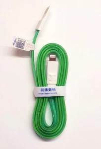 Original Kucipa LED Câble USB Pour IPHONE 6S 6 5S 5C IPAD Mini Données Vert - Photo 1 sur 1