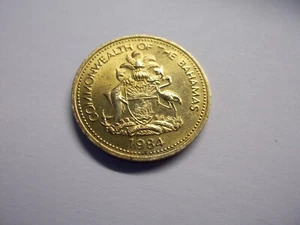 1984 Bahamas 1 Cent Seestern - Bild 1 von 5