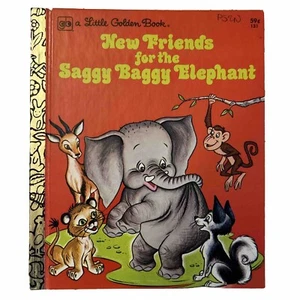 New Friends for the Saggy Baggy Elephant by Adelaide Holl 1975 2nd Print - Bild 1 von 9