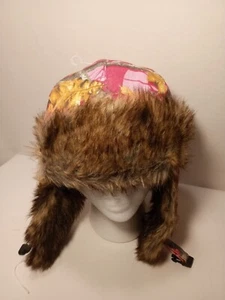 Dakota Dan Pink Camo Flap Ears Winter Hat One Size - New Without Tags - Picture 1 of 4