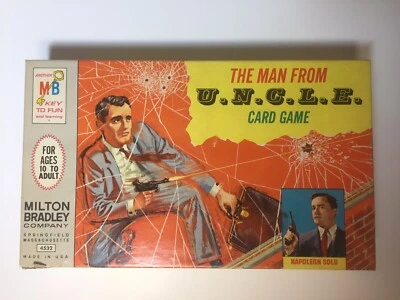 Vintage The Man From U.N.C.L.E. Card Game Milton Bradley 1963 Complete #4532 - Image 1 of 4