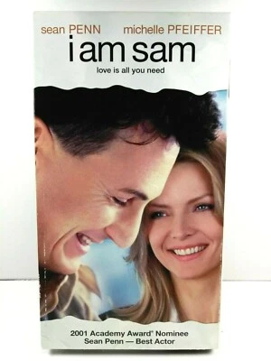 I Am Sam (VHS, 2002) Sean Penn, Michelle Pfeiffer, Dakota Fanning - Image 1 of 4