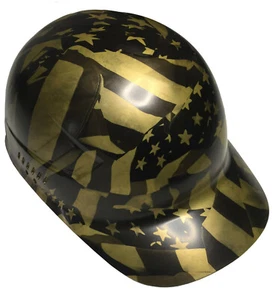 Hydro Dipped Custom Bump Cap Metalic Gold Midnight Satin - Bild 1 von 7
