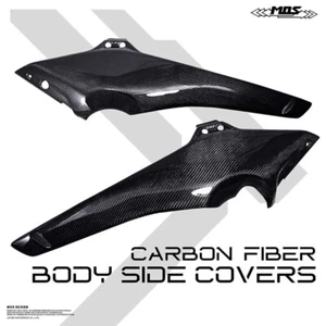 MOS Carbon Fiber Body Side Covers for Yamaha TMAX 560 2022-2025 - Picture 1 of 15