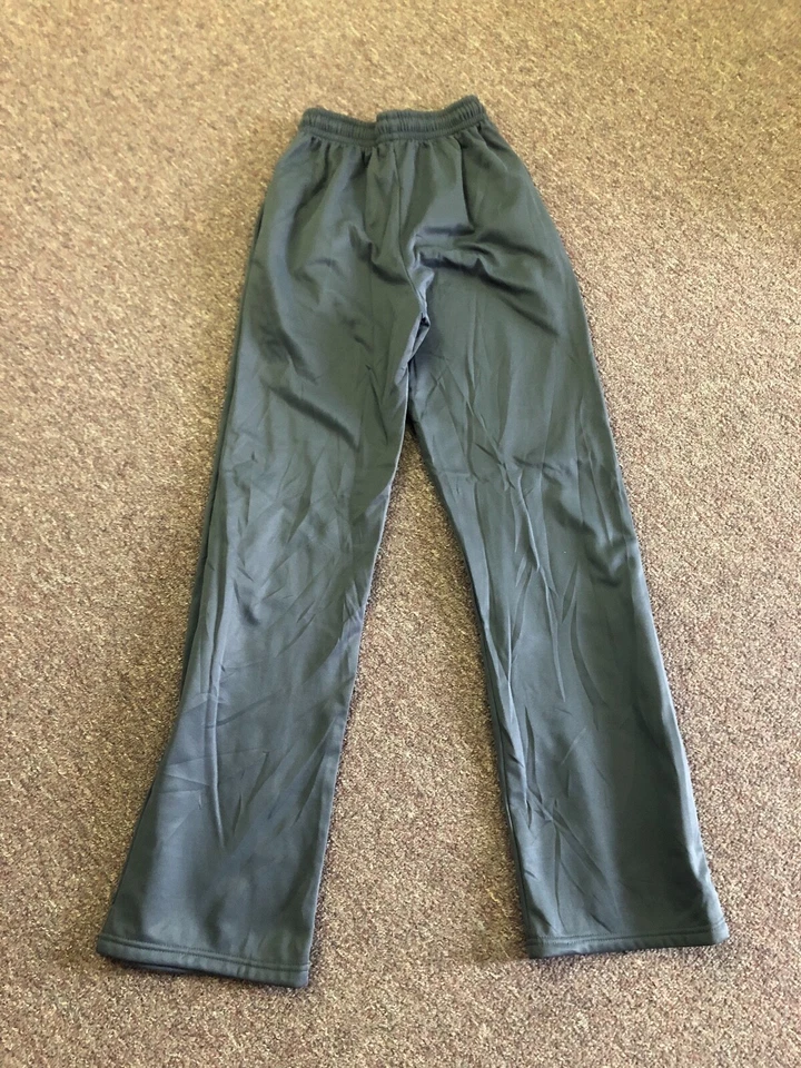 JERZEES Open Bottom Sweatpants GRAY Mens SMALL  - Image 1 of 1