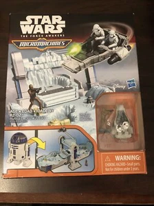 Star Wars Il Risveglio della Forza Micro Machines R2-D2 Playset Chewbacca Microfigure - Foto 1 di 9