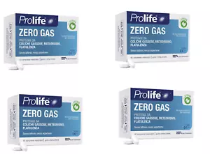 4 PEZZI!! Prolife Zero Gas Integratore Contro Gonfiori e Flatulenza 45 Compresse - Foto 1 di 1