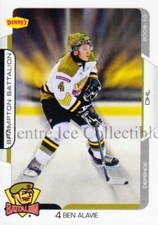 2009-10 Brampton Battalion #4 Ben Alavie