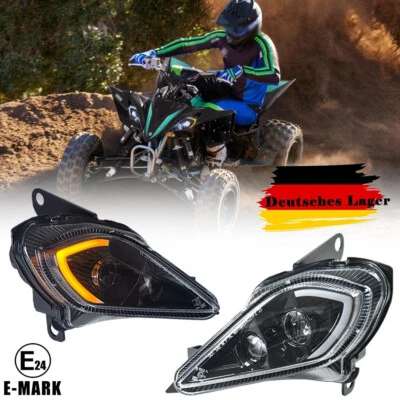 Für 2006-2025 YAMAHA YFZ 450 450R 450X RAPTOR 700 700R LED Scheinwerfer Blinker - Bild 1 von 4