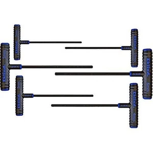 64906 Power-T Handle Hex Key Allen Wrench Set, Metricmm Sizes 2-6, 6 Pieces - Picture 1 of 6