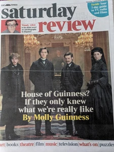 UK Times Saturday Review . Molly Guinness. JODIE WHITTAKER.  GENESIS. 27.9.25 - Picture 1 of 4