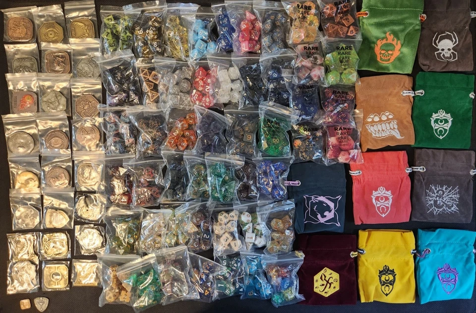 Dungeons & Dragons Undermountain Treasure Packs Dice, Bags & Coins -D&D - Sirius - Image 1 of 1