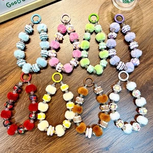 Plush Mobile Phone Strap Anti-lost Phone Pendant Backpack Accessories - Photo 1 sur 19