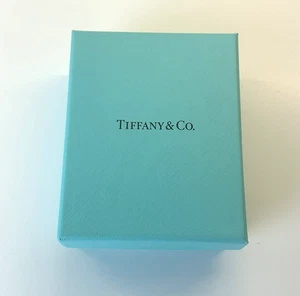 Tiffany & Co Blue Jewelry Gift Box Small 3 x 3.75 x 1.5 EMPTY Packaging - Picture 1 of 4