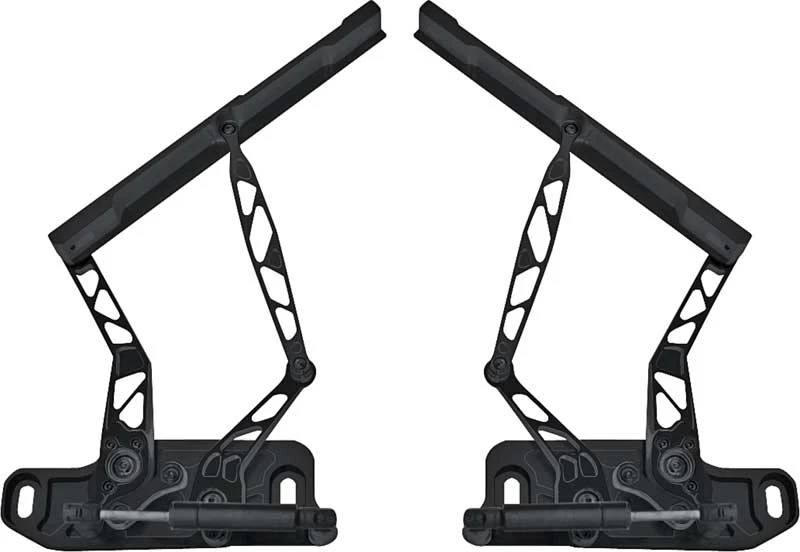 1967-69 Camaro/Firebird; Air Frame Style Billet Hood Hinges; Fiberglass Hood; - Image 1 of 1