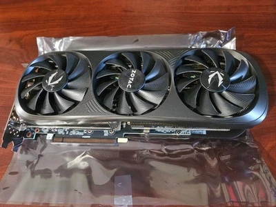 ZOTAC Gaming GeForce RTX 4070 Ti 16GB Super Trinity Black Edition Video Card GPU - Image 1 of 4