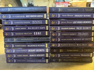 Lot of 20 Love Inspired Suspense Inspirational Romance PB Books Large Print (Z) - Picture 1 of 12