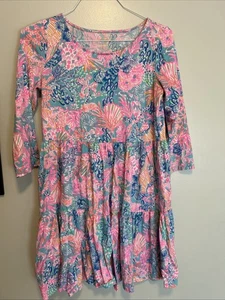 Lilly Pulitzer Kleid Größe M Ozeanmotiv locker sitzend - Bild 1 von 6