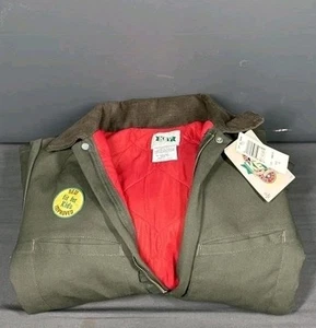 Vintage Key Brand Kids Size Small Green Lined Coveralls, New w/tags - Picture 1 of 3